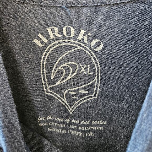 Uroko Men's Fishing Fish Short Sleeve Shirt Size XL - Picture 4 of 6